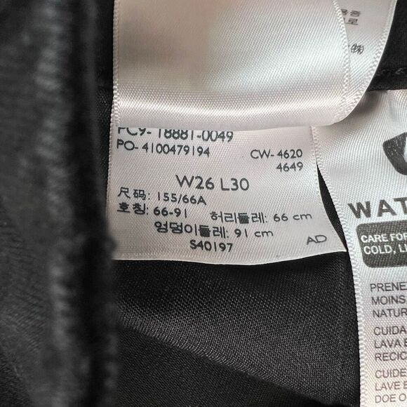 Levis 711 Black Skinny Jeans Womens Size 26x30 Pants Stretch Jegging Inseam 28" - Picture 8 of 9